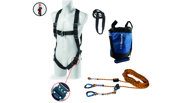 Höhensicherung Safety-Kit SPANSET SK-301/302 für Leitern und Masten