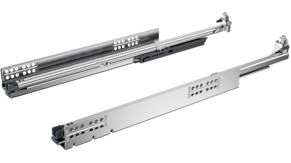 Vollauszug HETTICH Quadro V6 5D 10/30 kg, mit Silent System, Push to open Silent kompatibel